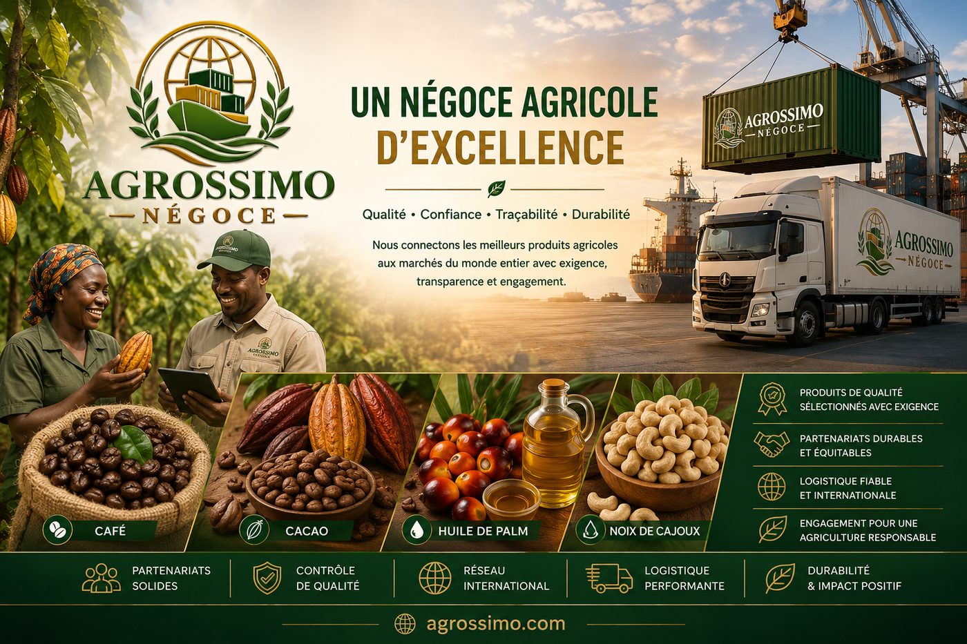 Logistique internationale Agrossimo